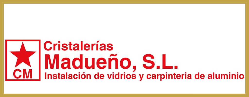 Logo de Cristalerías Madueño